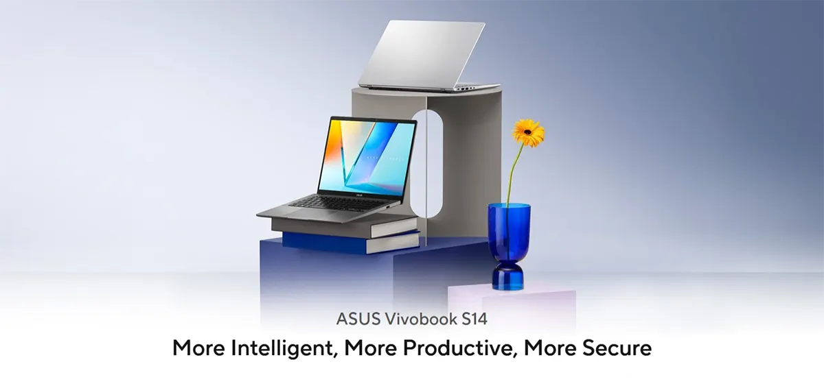 ASUS Vivobook S14 S3407CA-LY056W Intel Core Ultra 5 225H 16GB RAM 1TB SSD 14" WUXGA Display Laptop Price in BD